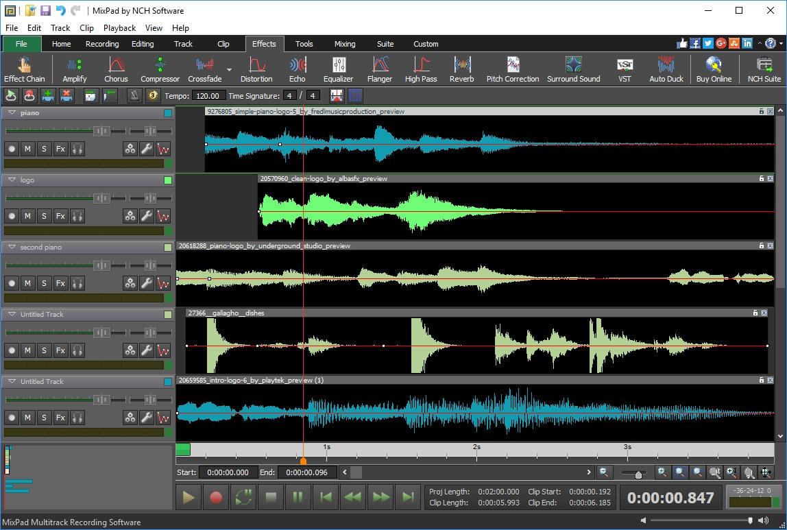 Sound mixer software for pc