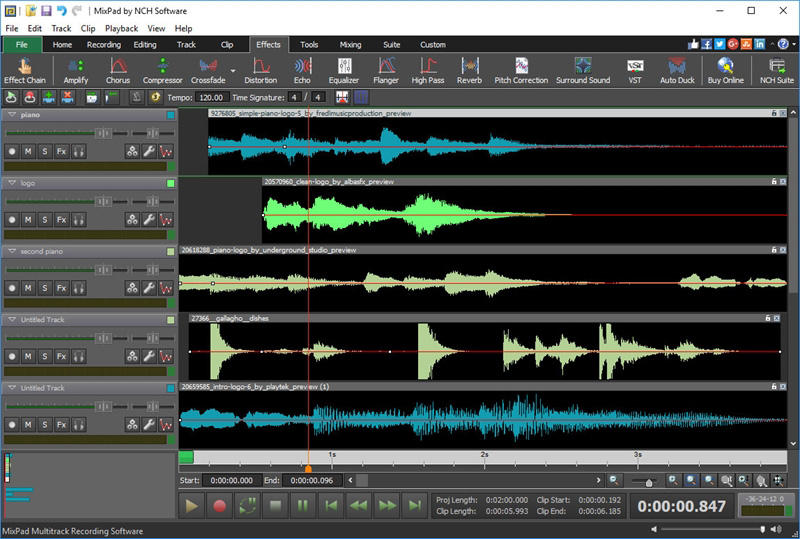Sound mixing software for mac pc