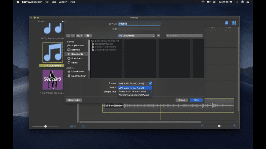 Free sound mixer software for mac